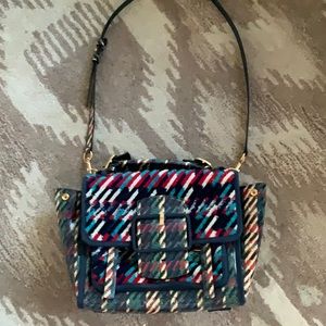 Plaid Tory Burch Shoulder Bag